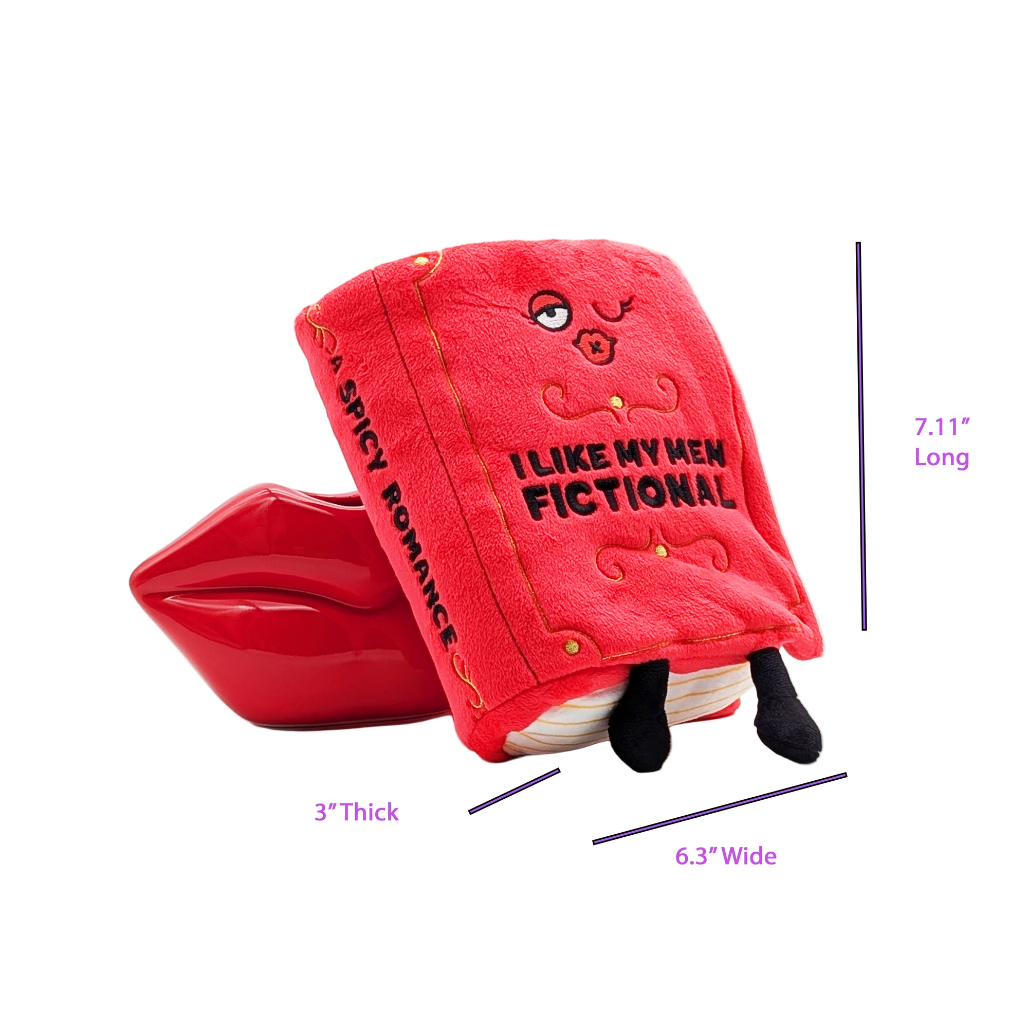Spicy Red Book Plushie