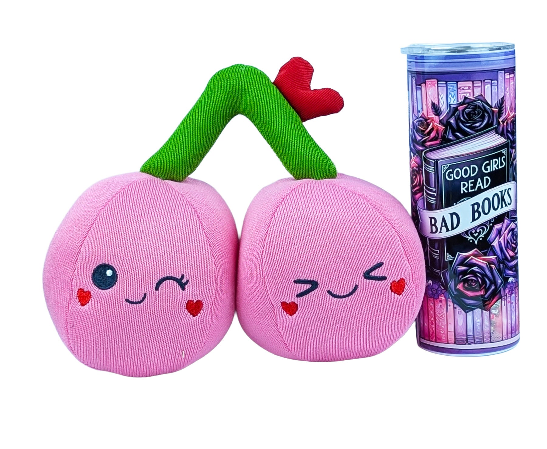 Blushing Cherries Plushie