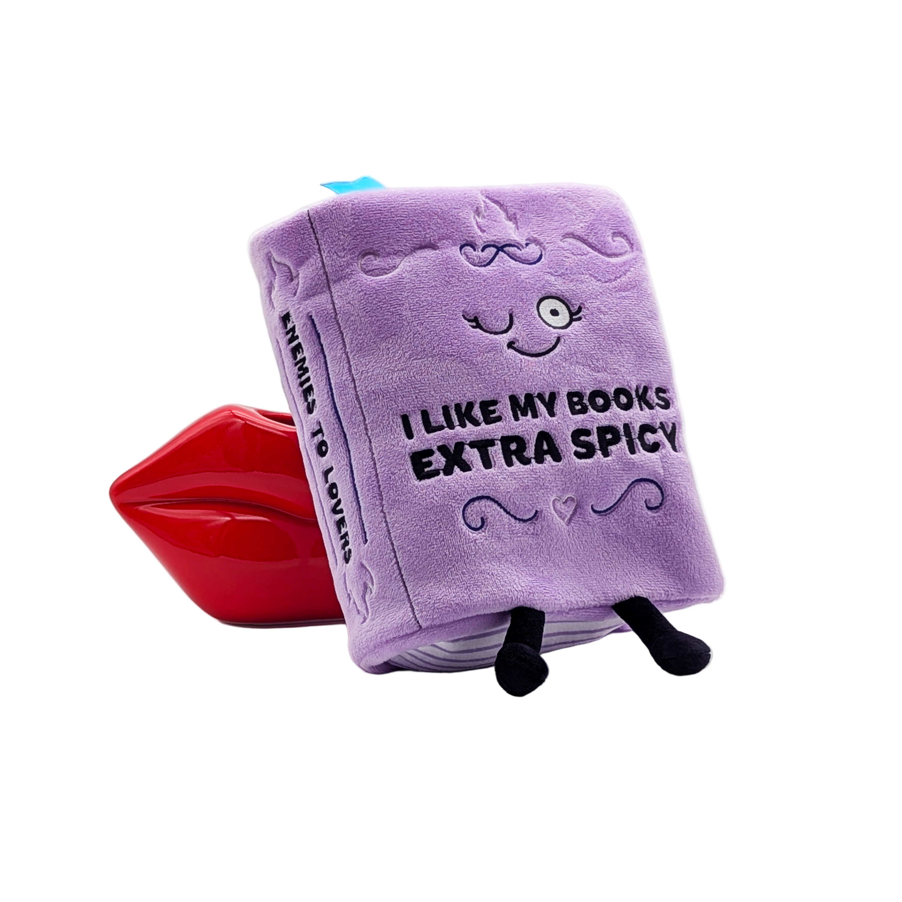 Spicy Purple Book Plushie