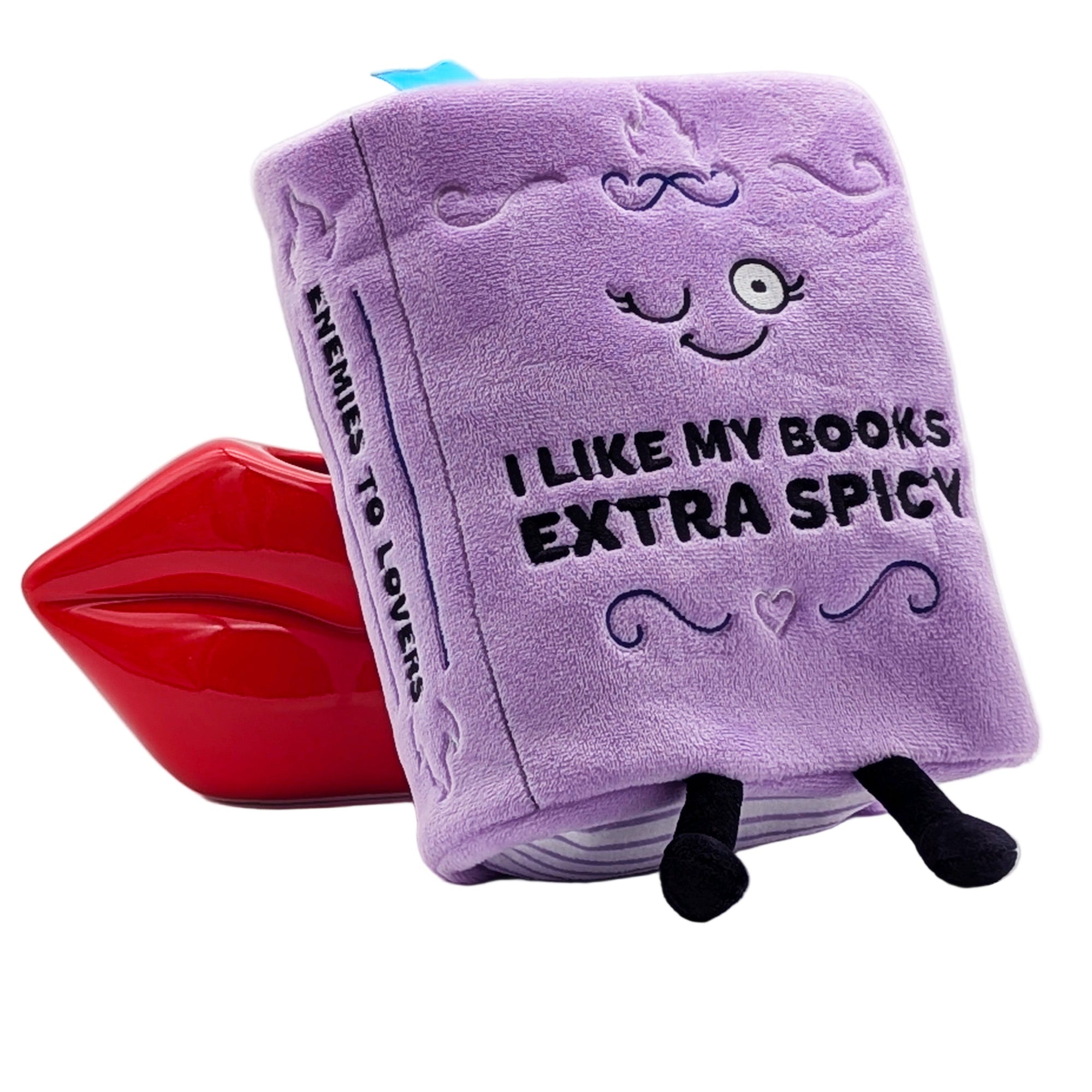 Spicy Purple Book Plushie