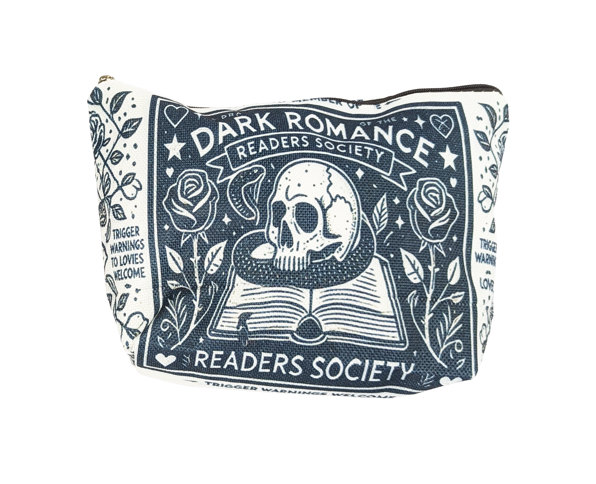 🖤 Dark Romance Readers Society Makeup Bag