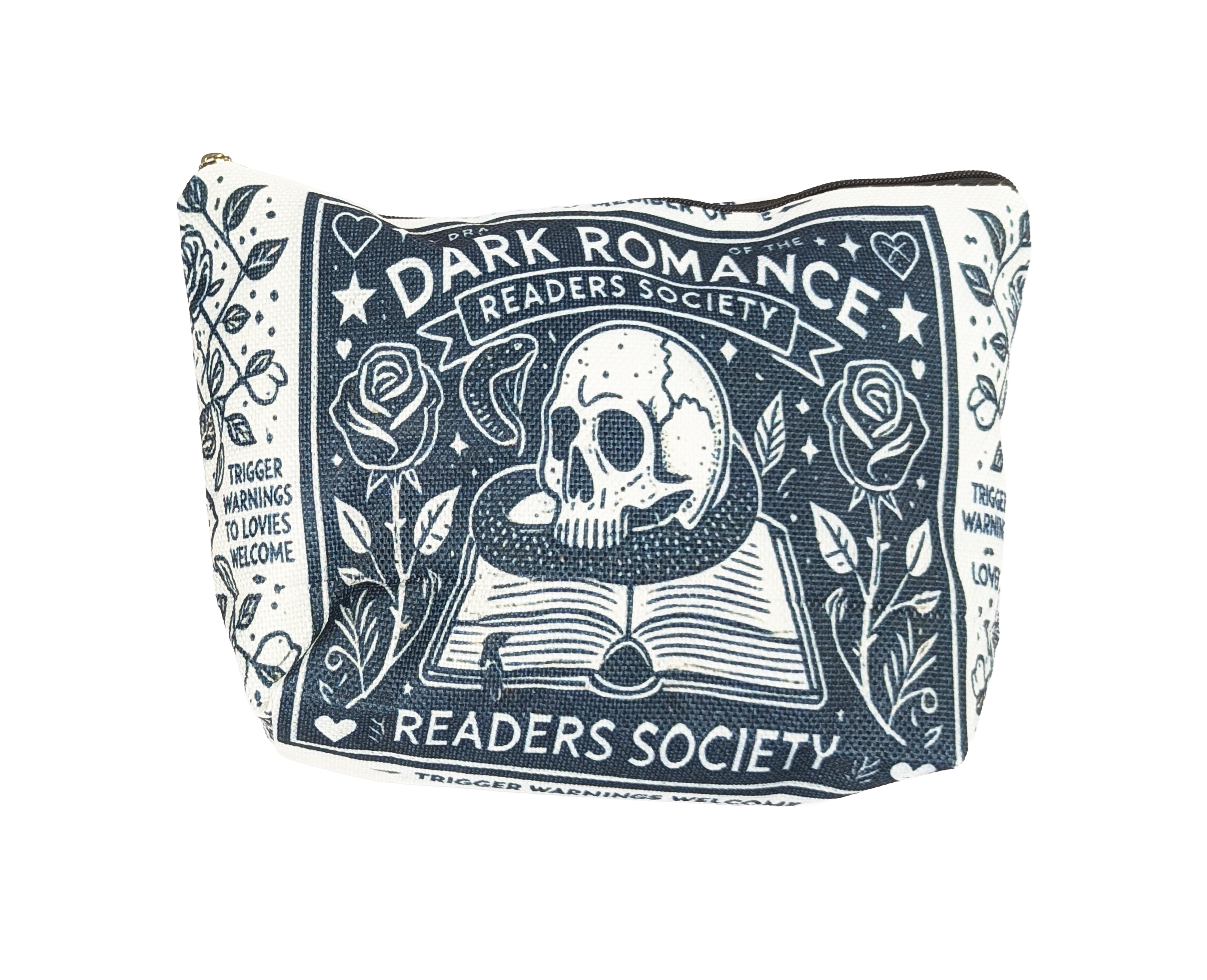 🖤 Dark Romance Readers Society Makeup Bag