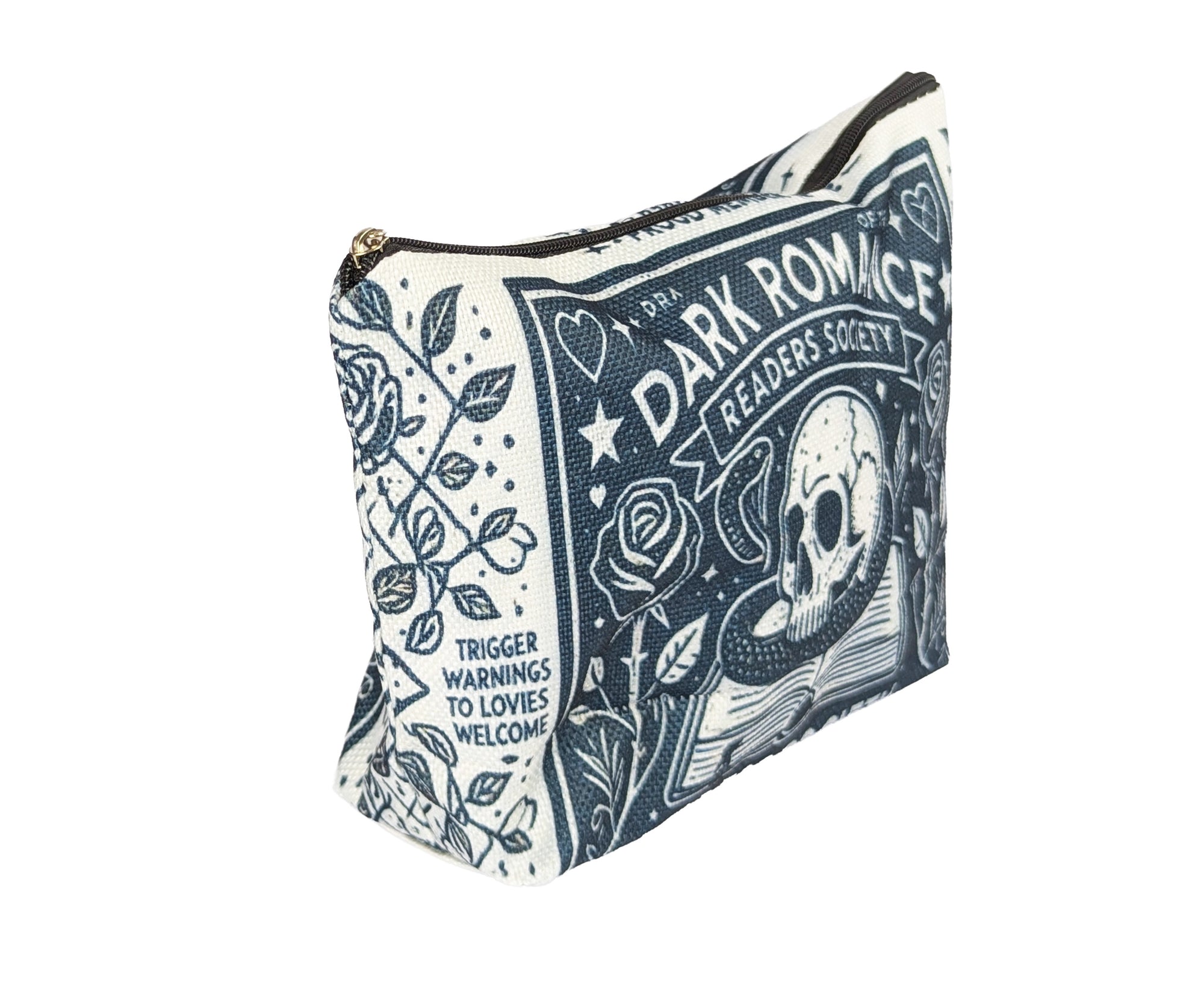 🖤 Dark Romance Readers Society Makeup Bag