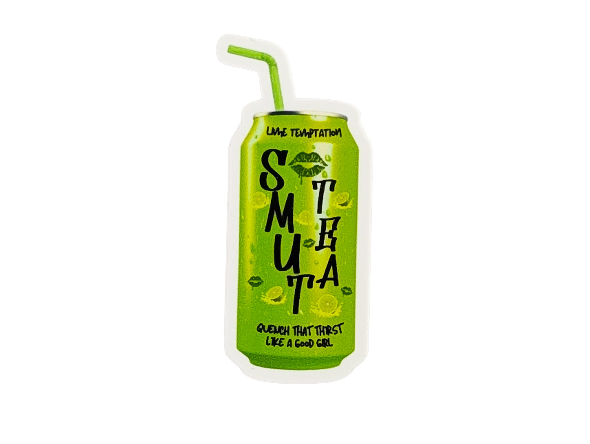 Slut Tea Green Sticker