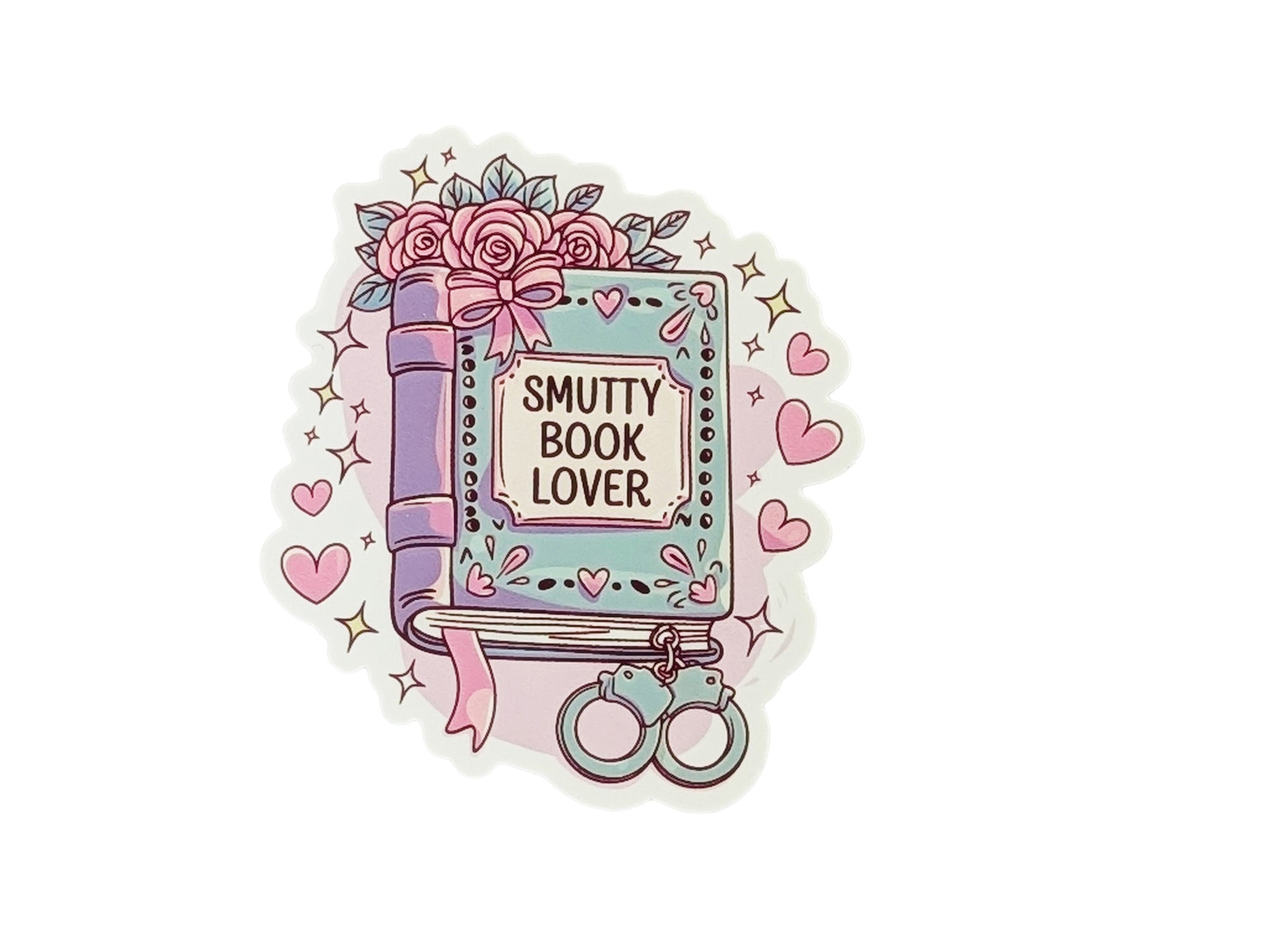 Smutty Book Lover stickers