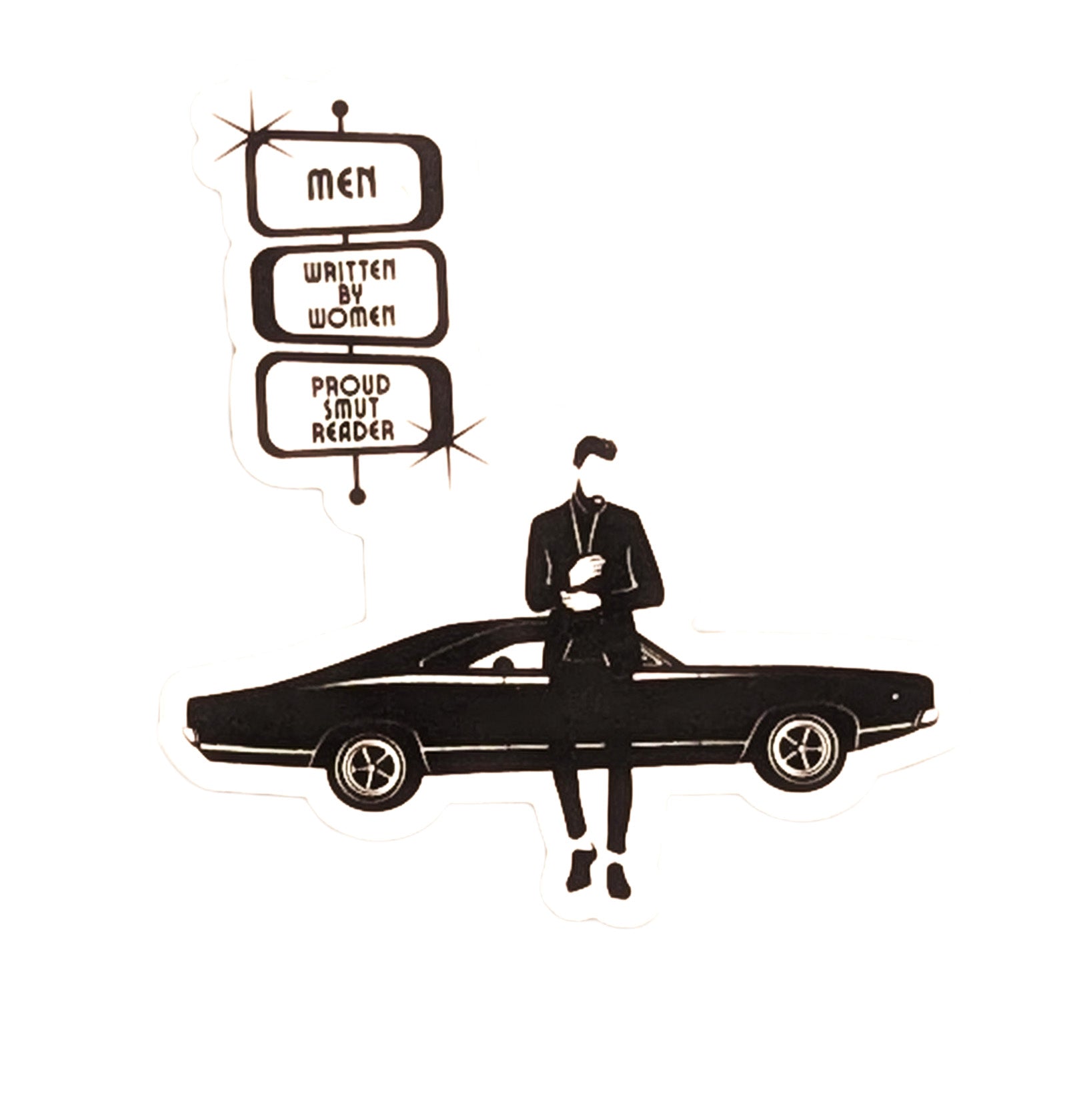 😎 Men Written by Women Sticker
