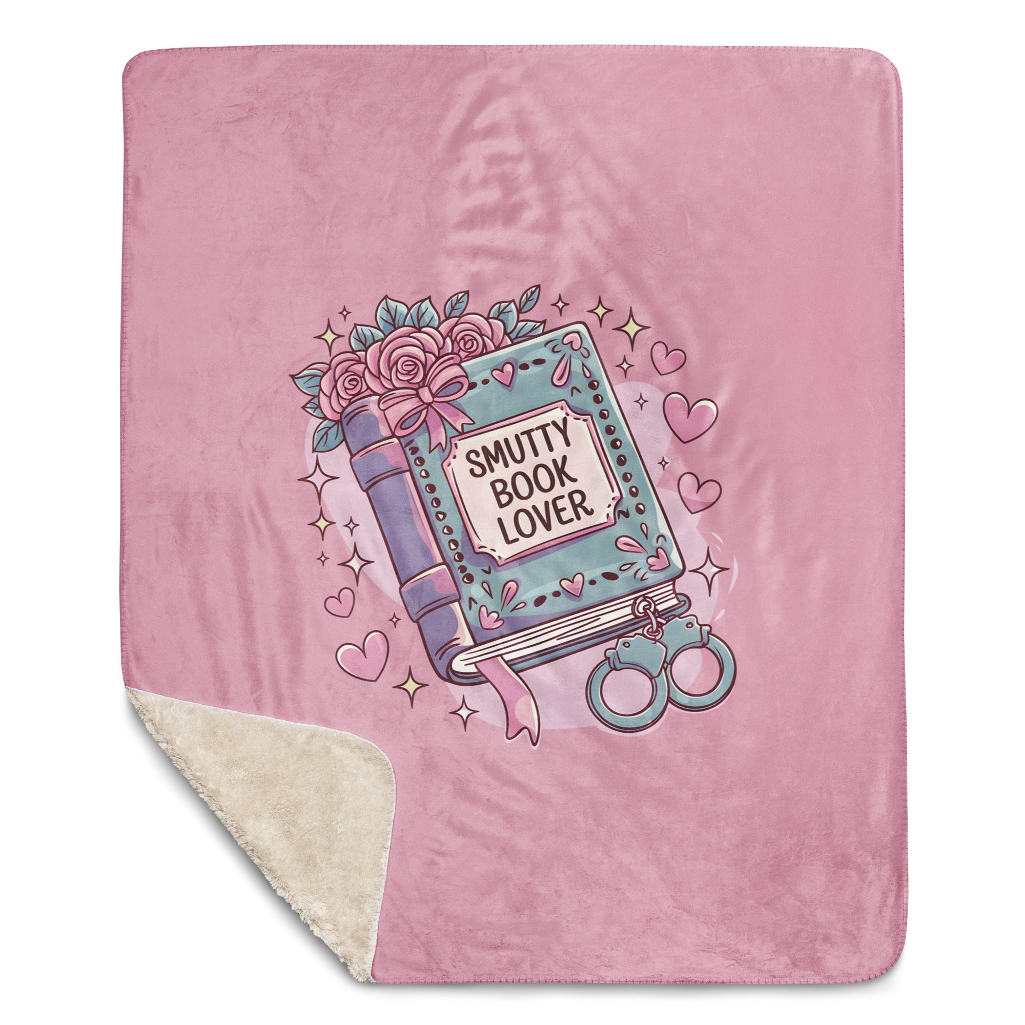 💖 Smutty Book Lover Blanket 💖 - Pink