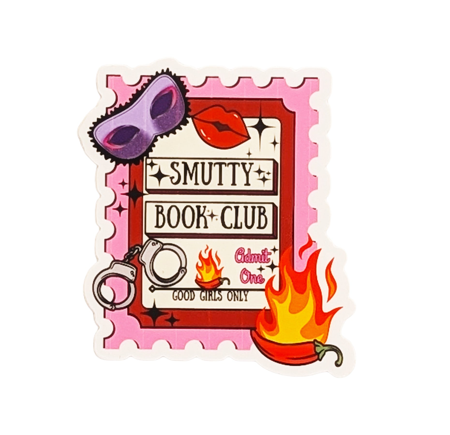 💋 Smutty Book Club Sticker